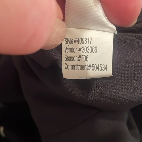 Banana Republic black stetch wool blazer sz 4 - Picture 7 of 7